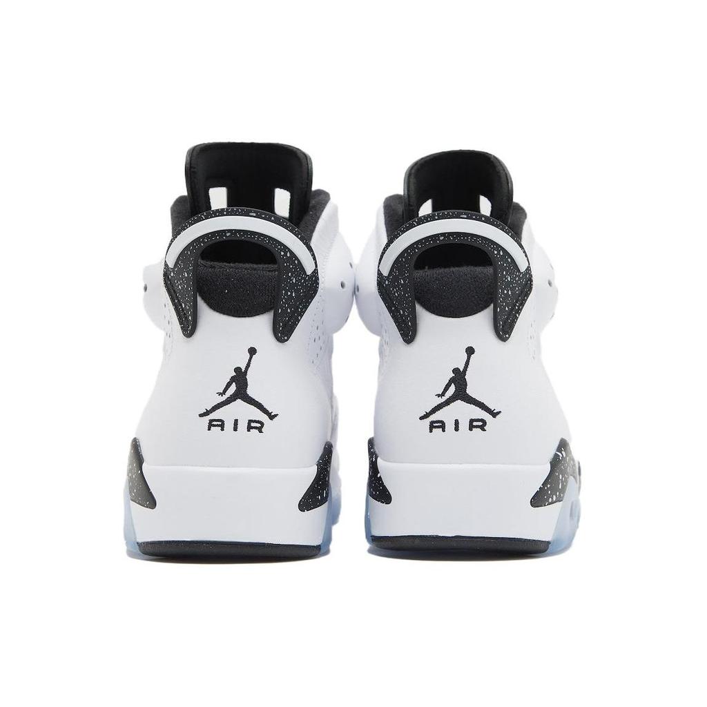 Мужские кроссовки Air Jordan 6 Retro Reverse Oreo белые черные CT8529-112