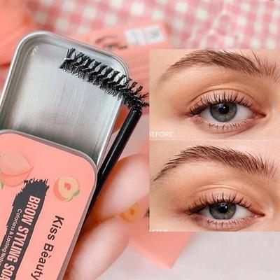 3D крем для укладки бровей, водостойкий, быстросохнущий макияж, мыло для скульптуры бровей, натуральная помада для бровей, гель-воск, косметика