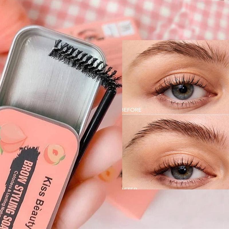 3D крем для укладки бровей, водостойкий, быстросохнущий макияж, мыло для скульптуры бровей, натуральная помада для бровей, гель-воск, косметика