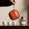 Shangqi Ceramic Portable Kung Fu Travel Tea Set