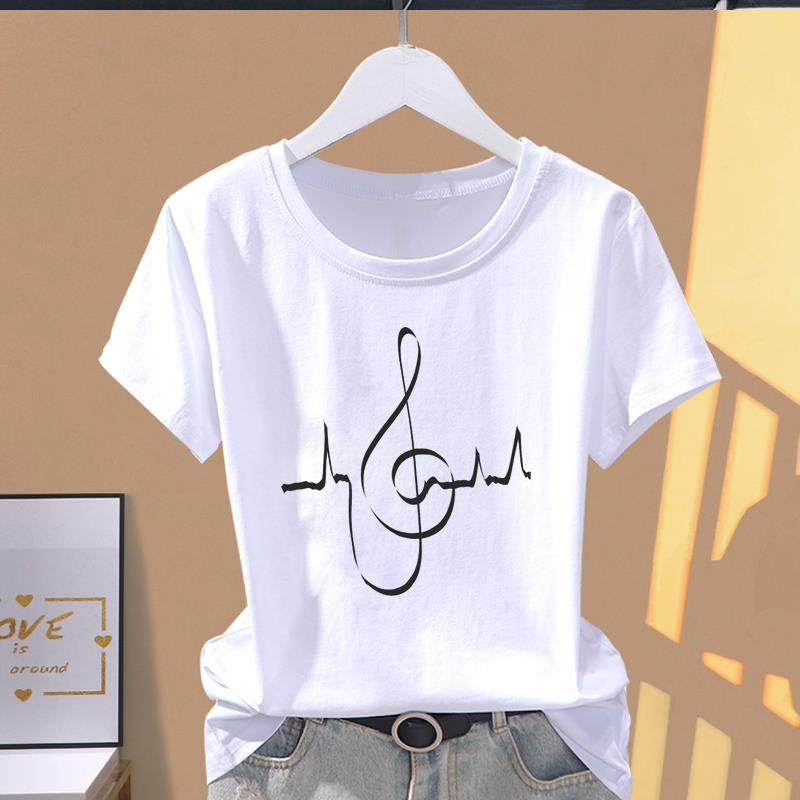 Asian Size-Print Graphic Tee Butterfly Cartoon Trend Ladies Female T Clothing Casual Women's Summer Top Fashion Short Sleeve T-shirt