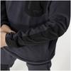 Mizuno Waterproof Fleece Crew Neck Training and 32MCB559 Men's Wear, Water-Repellent Warm, Black,