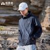 Мужская ветрозащитная куртка с защитой от солнца UPF50+