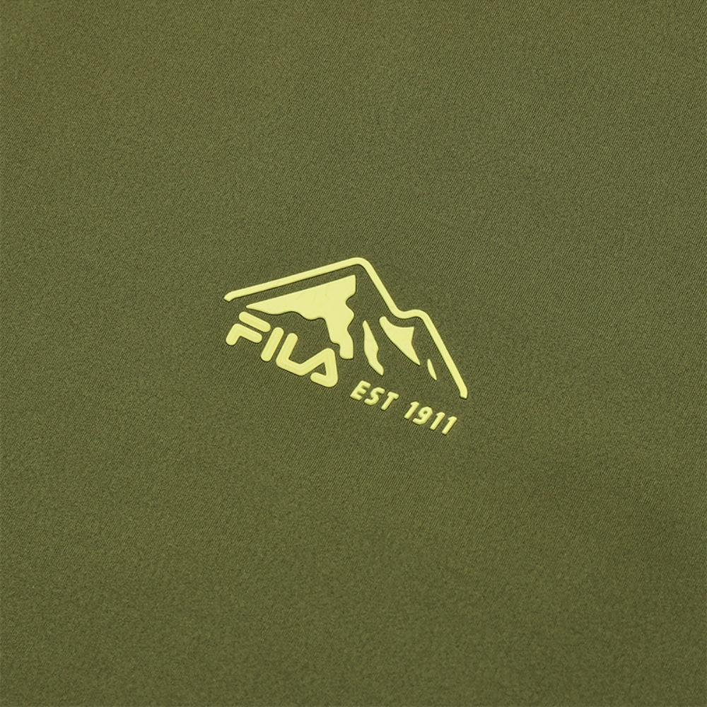 Fila Спортивная футболка для фитнеса мужская темно-зеленая A51M521106FDG