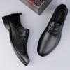 Fashion New Trendy Men's Oxford Shoes Classic Male Casual Shoes Non-Slip Formal Dress Footwear Lace-Up Man Business Derby Shoes Sneakers