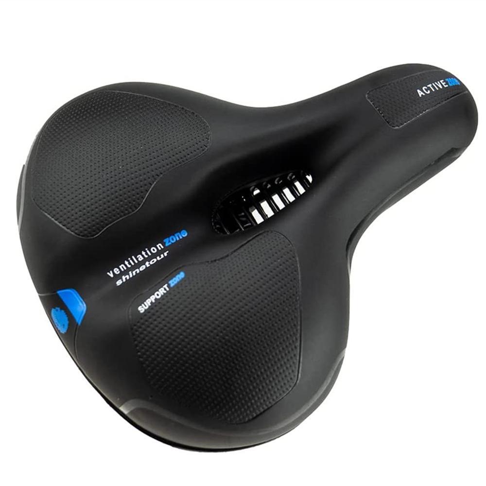 Полое дышащее велосипедное седло для мужчин и женщин, седло для шоссейного велосипеда MTB, амортизирующее удобное удобное велосипедное сиденье с большой по...