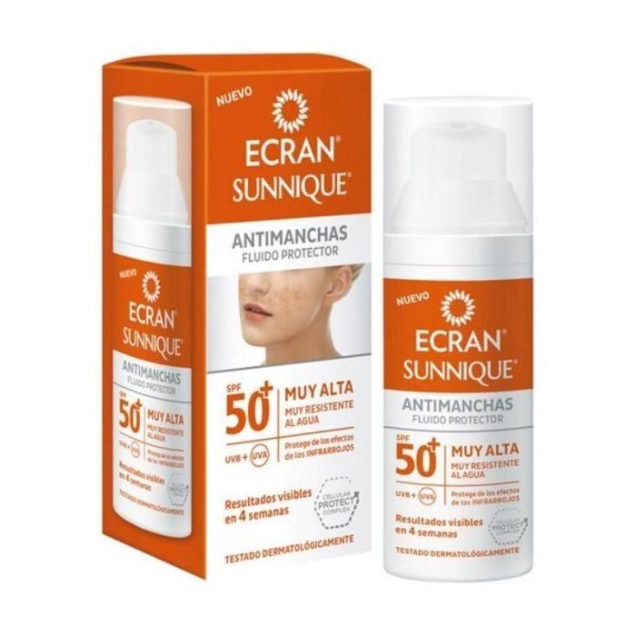 ECRAN - Ecran Sunnique Antimanchas Facial Spf50 + 50 ml de crème