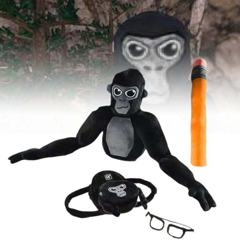 Очаровательная плюшевая игрушка-обезьянка Gorilla Tag для детей и коллекционеров 60x25 см