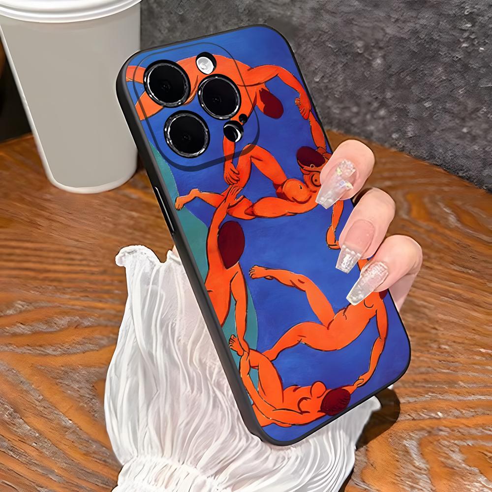 Чехол для телефона с картиной Матисса для 15 Pro Max Iphone 14 Pro Max 12 15 Plus 13 Pro 11 Xr X Xs 8 7 Plus Силиконовая задняя крышка