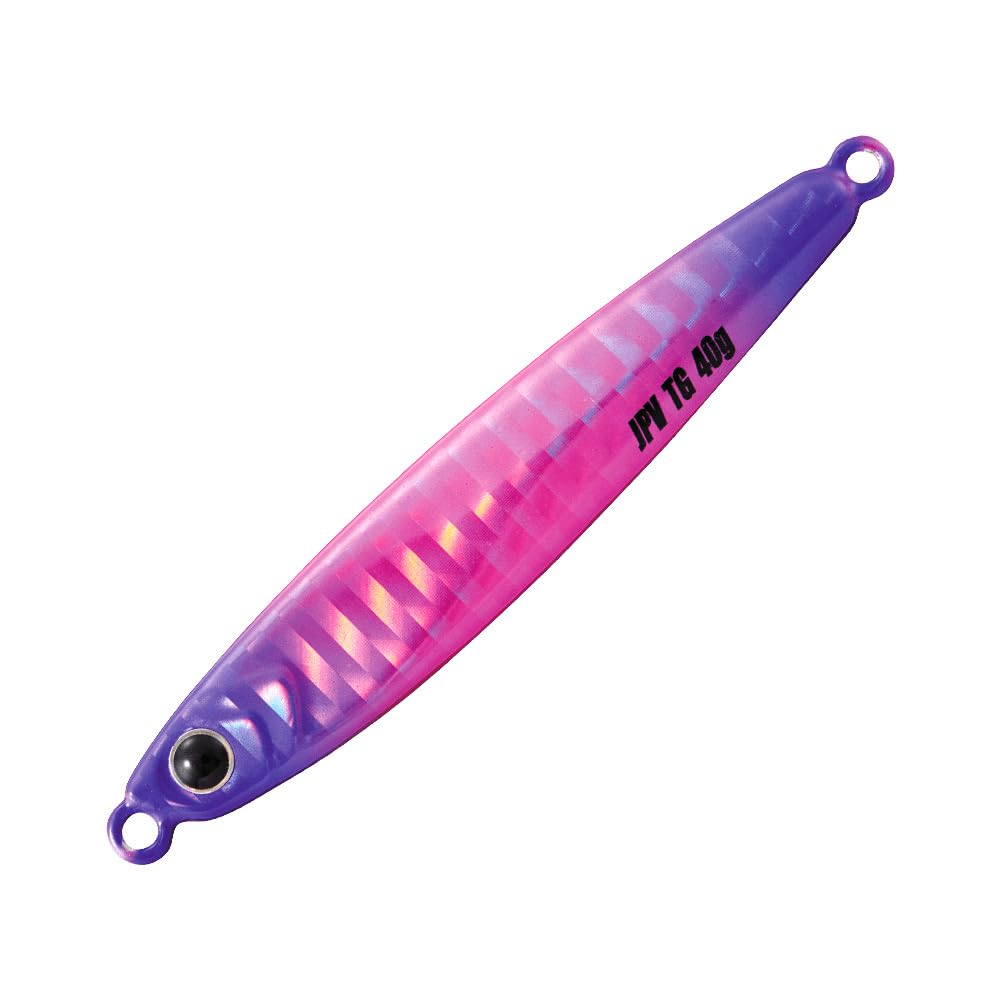 Major Craft Metal Jigpara Vertical Sunset Jig, Tungsten, 150g, Purple, JPVTG-150