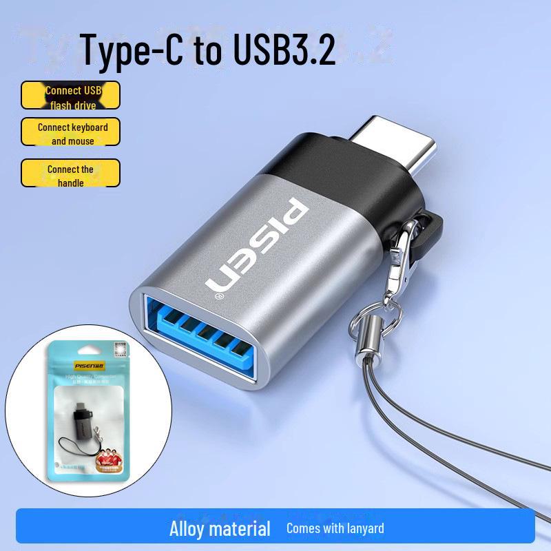 Адаптер Pisen USB-C для Apple 15/16 и Android PD Кабель для зарядки