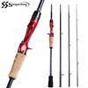 SOUGAYILANG Удочка 1,8-2,1 м из углеродного волокна, 4 секции, удочка, портативная удочка для литья