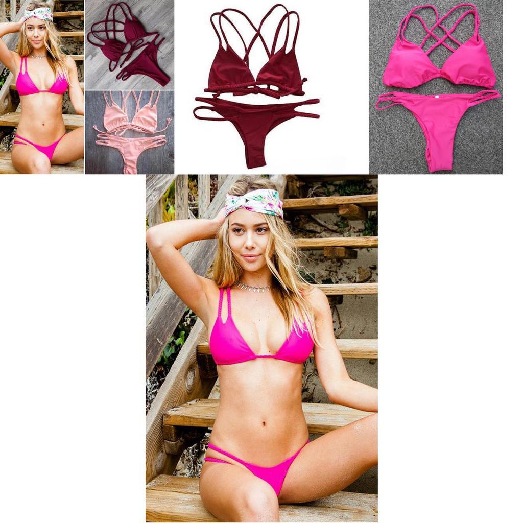 Premium Quality Bikini Set Sexy Women Push Up Padded Brazilian Swimwear For Beach Lovers