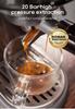HiBREW 20 бар Полуавтоматическая эспрессо-кофемашина с регулировкой температуры Холодная/Горячая Супертонкая кофеварка Капучино H10B