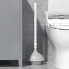 Toilet Plunger Heavy Duty Force Cup Toilet Bowl Plunger with Long Handle Bathroom Cleaning Accessories for Toilets Sinks Bathtubs Showers
