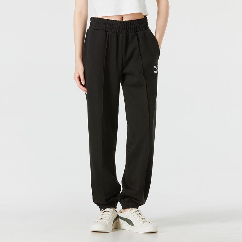 Puma Женские джоггеры Classics Logo, черные 673628-01