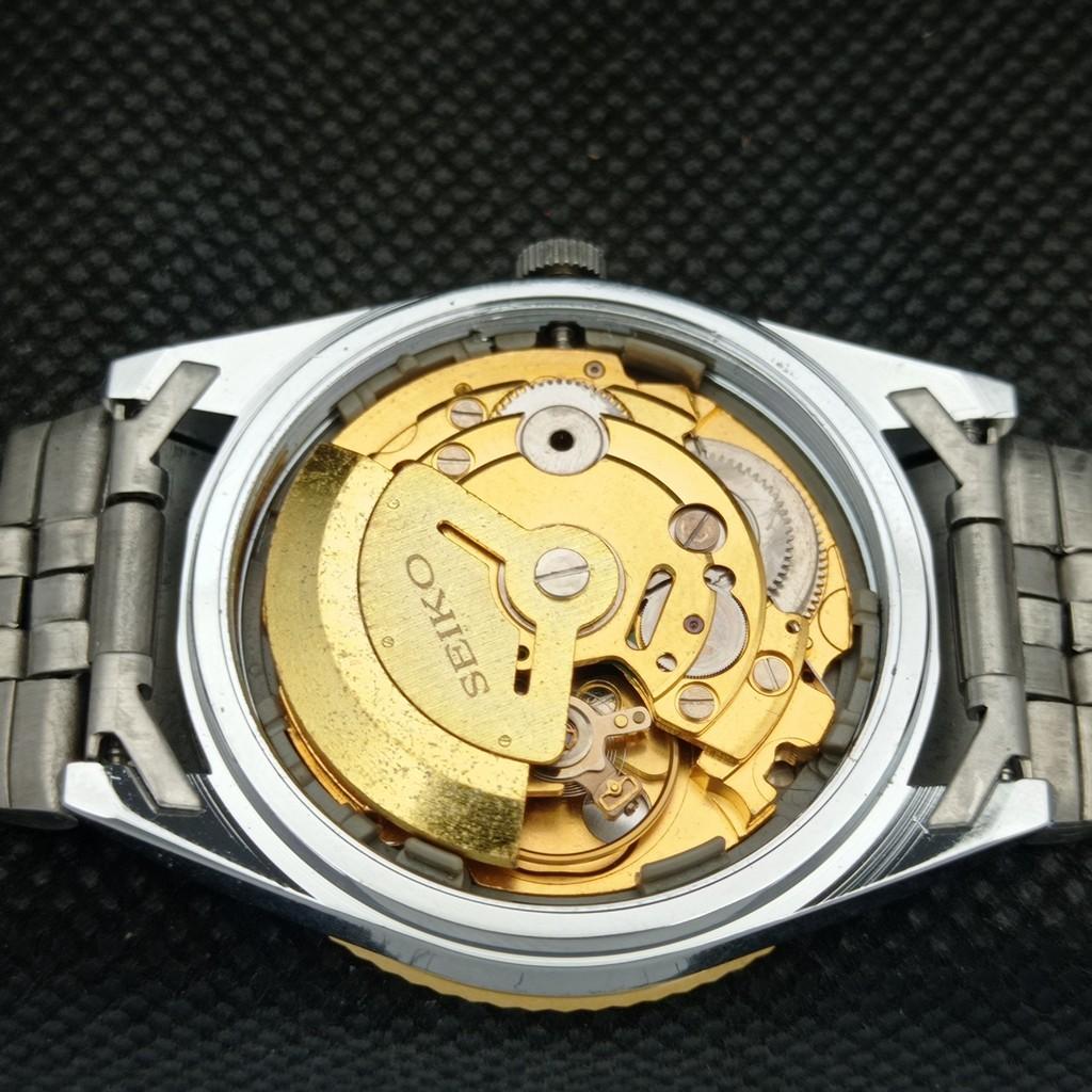 ВОССТАНОВЛЕННЫЕ ВИНТАЖНЫЕ МУЖСКИЕ АВТОМАТИЧЕСКИЕ ЧАСЫ SEIKO С ПРОЗРАЧНОЙ ЗАДНЕЙ СТОРОНОЙ ЯПОНИЯ a304860-9 SKU575a-a304860