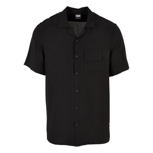 Urban Classics Mens Camp Viscose Shirt