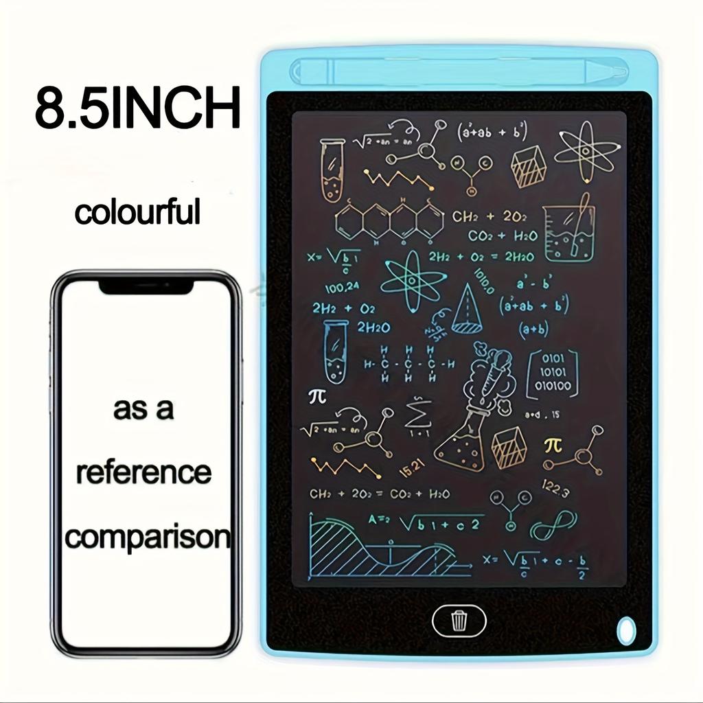 "8.5"" Kid-Friendly LCD Writing Tablet – Creative Educational Toy, Durable & Portable, Ideal for Birthday/Christmas/Halloween Gifts"