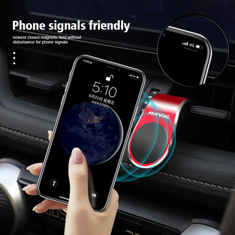 Магнитный держатель для телефона GPS-подставка Зажим для вентиляционного отверстия Автоаксессуары Для Great Wall Haval H6 H5 H7 Dargo M6 H9 H6S F7 F7X Jolion X DOG XY