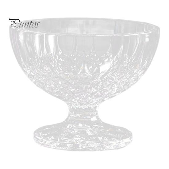 Летние стаканчики для мороженого, прозрачные толстые десертные миски для мороженого, фруктового пудинга, молочных коктейлей, многоразовые закуски, контейнер для приправ для домашней вечеринки