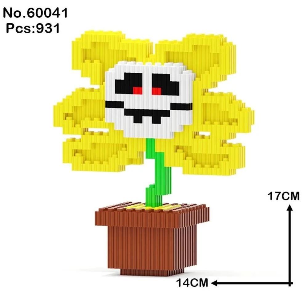 Undertale Санс Строительные Блоки Крест Кошмар Жнец Чернила Сон Скелет Монстр ABS Кубики Кукла Магические Блоки Игрушки Рождественский Подарок