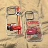 Чехол для телефона Cars L-Lightning M-McQueen для Google Pixel 10 9 8 7 8A 9A XL Pro 4G 5G Прозрачный Мягкий Силиконовый TPU Задняя Крышка
