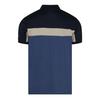 C.P. Company Mens Colour Block Half Zip Regular Polo Shirt