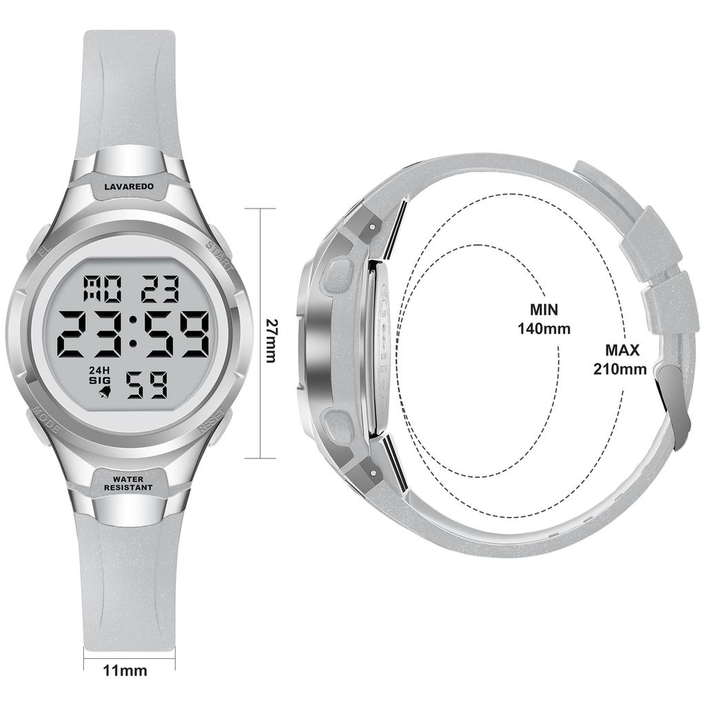 Цифровые спортивные часы ShunkanSai с днем недели на светодиодном дисплее, простые, включают инструкцию по эксплуатации, женские наручные часы, многофункциональные, дата, неделя, будильник, дисплей,