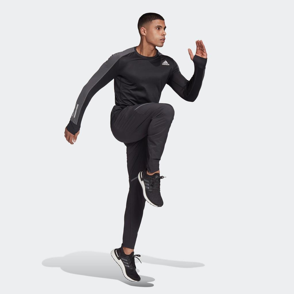 adidas Субботние брюки для бега и повседневные спортивные мужские штаны, черные FM7639