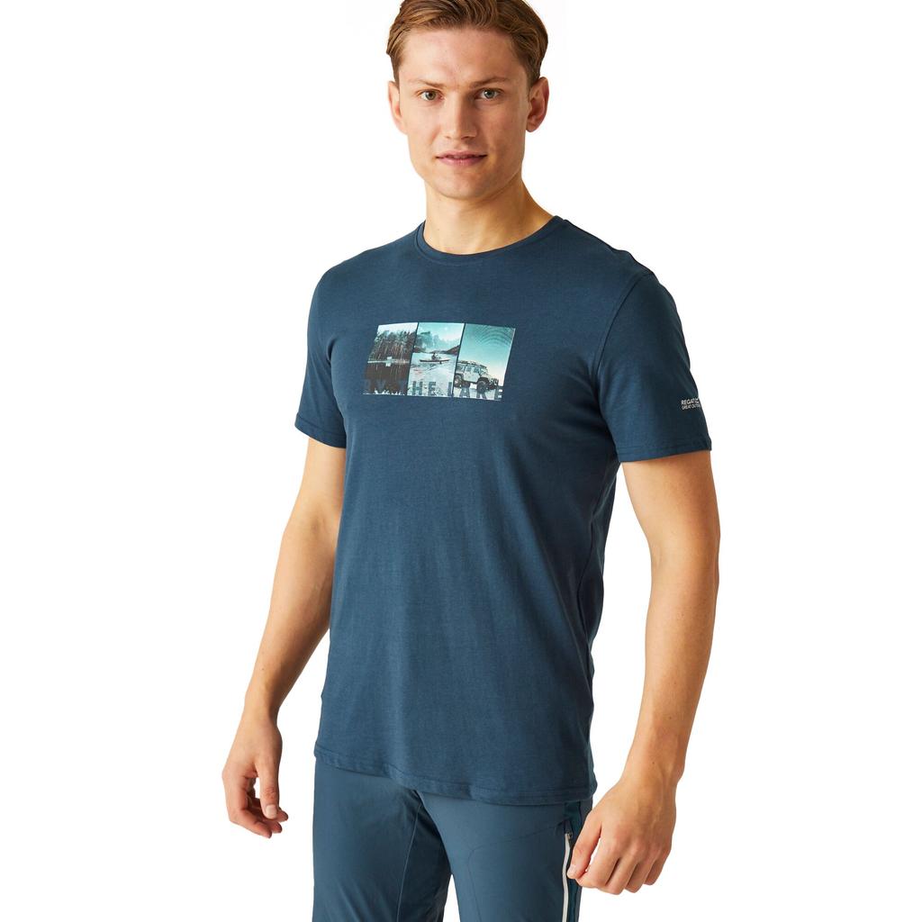 Regatta Мужская футболка Breezed IV Landscape