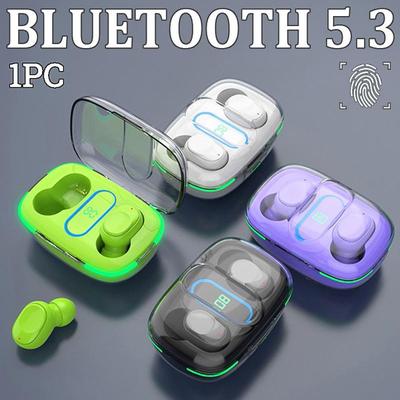 Светодиодный дисплей питания, беспроводная Bluetooth 5,3 гарнитура, сенсорное управление, игровые стереонаушники, наушники-вкладыши для мобильных телефонов