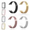 Metal Watch Strap For Huawei Band 6 7 Band Honor 6 Bracelet With TPU Case Screen Protector Soft Film Huawei Magnetic Loop Strap