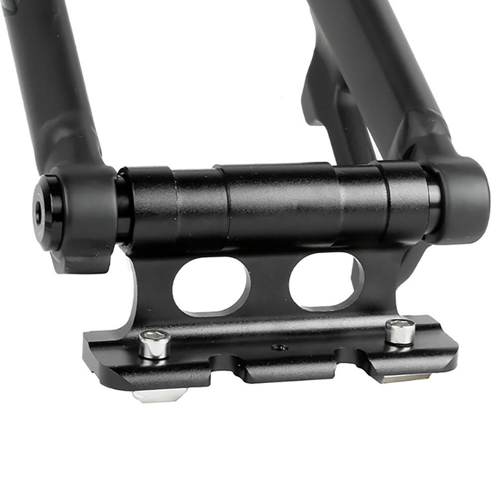 Electric Car/Bicycle Roof & Front Fork Towing Rack with Quick Release Thru-Axle