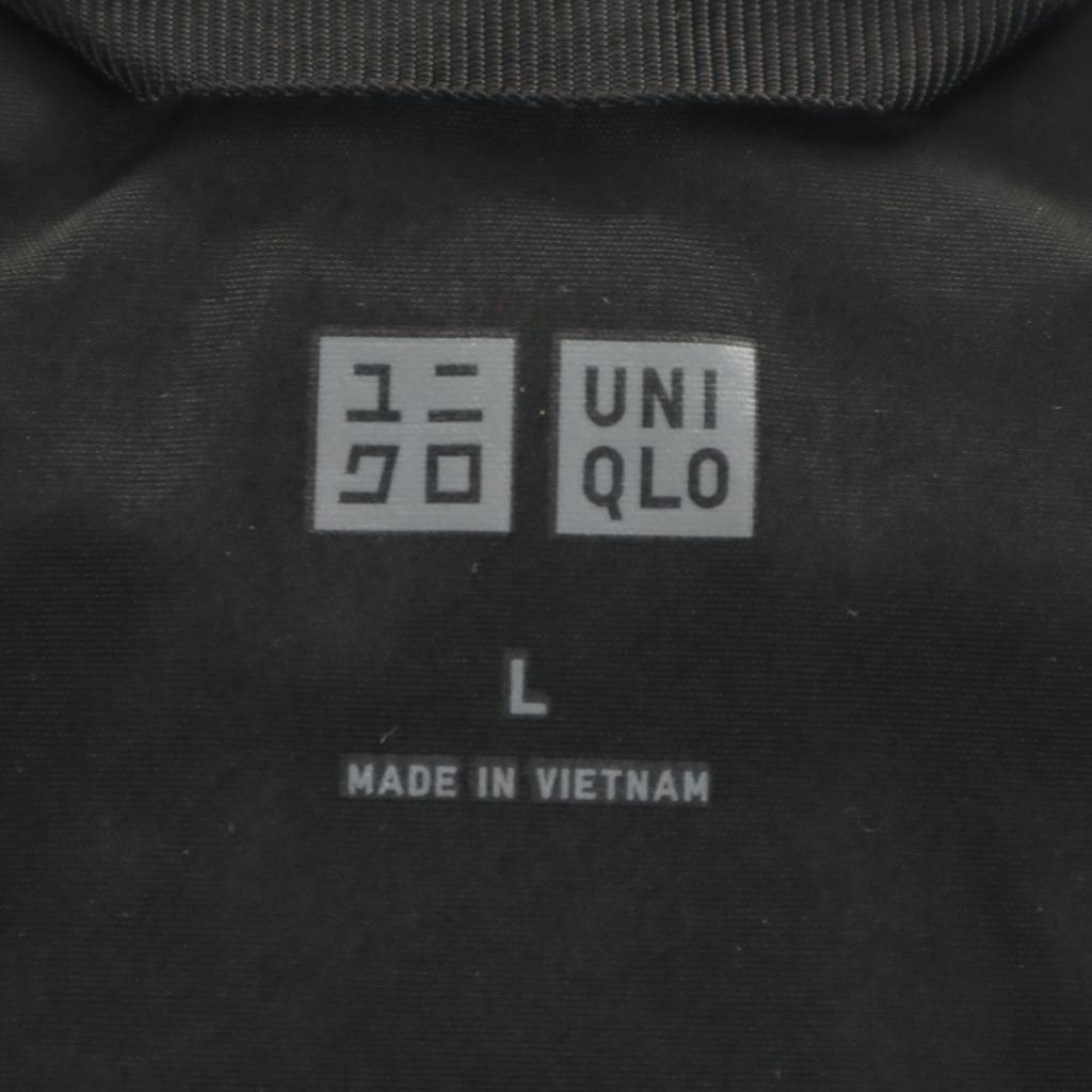 Uniqlo Гибридная пуховая куртка L Черная серия Мужская Б/У