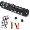 HiLetgo 12V MP3 WMA Аудио Bluetooth Декодирующая Плата со Слотом для SD-карты/USB/FM/Модулем Декодирования с Пультом ДУ для Автомобиля с ЖК-дисплеем и Пультом Дистанционного Управления