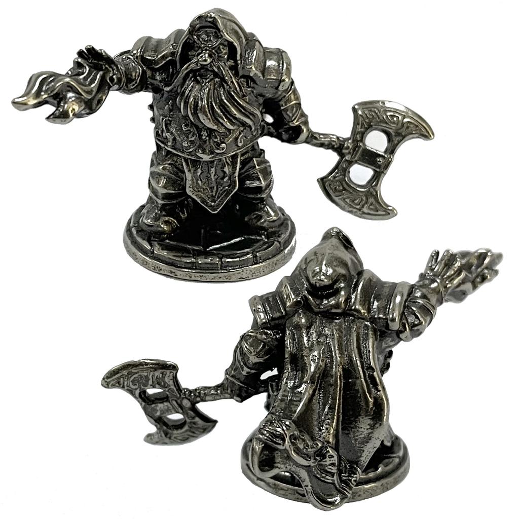 Middle Ages Legion Wraith Soldiers Toy Figurines Miniatures Metal Copper Mens Gifts Desktop Ornaments Decorations Crafts