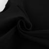 European and American niche design sense, black short sleeves, wide waist and thin shirt 1116 summer commuter temperament top women