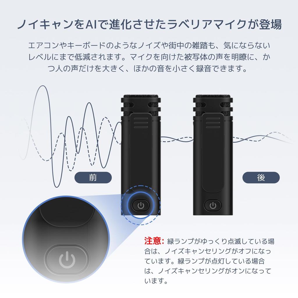 NearStream Беспроводной микрофон Штыревой микрофон Микрофон 2 передатчика 1 приемник Сертифицированный петличный микрофон Всенаправленный