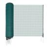 Temporary Fence with Posts, 0.9 x 25m Plastic Mesh Fencing, Garden Safety Fences Netting with Double-Spike Stakes & Guy Ropes, Temporary Fence for