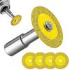 M10 Thread Diamond Cutting Disc Waterproof Mini Cutting Disc Portable Connecting Rod Adapter