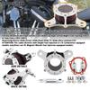 Motorcycle Air Filter Intake Cleaner System Kit For Harley Touring Road King Ultra Limited Dyna Super Glide Softail Night Train