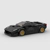 Техническая Скорость MOC Автомобиль Город Супер Ралли Автомобиль Строительные Блоки Кирпичи Украшение Ретро Винтажные Игрушки Для Детей Взрослых Подарки на День Рождения