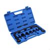 10 Piece Valve Spring Compressor Tool Set with 5 Collet Adapters for Motorcycle