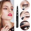 Steel Bevel Brow Clip Eyebrow Tweezers Clip Eyelash Comb Eyebrow Beauty Tools Threading Tweezers