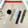 18mm 20mm 22mm Strap for Samsung Galaxy Watch 7 FE 6 5 4 5Pro 6/4Classic Silicone Band for Huawei GT5 Pro 46mm GT4/3Pro Bracelet