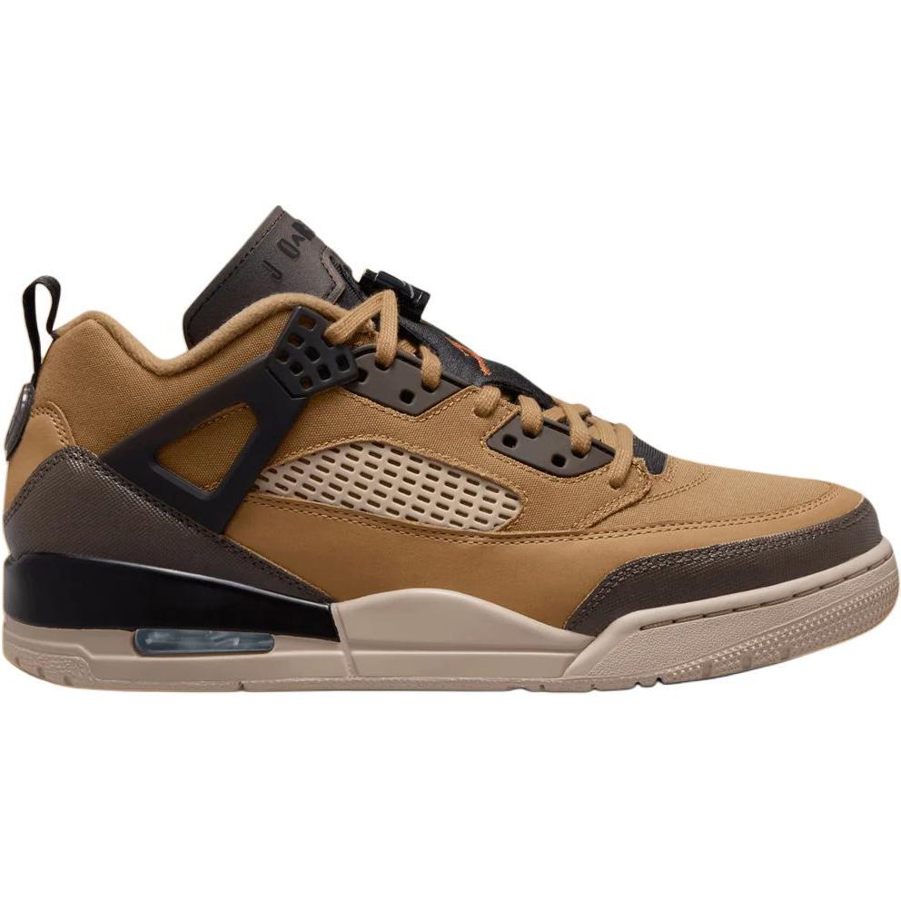 Jordan Spizike Нескользящие Износостойкие Средние Детские Баскетбольные Кроссовки Коричневые Подростковые FQ3950-202