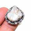 Biwa Pearl Gemstone 925 Sterling Silver Jewelry Ring Size 8