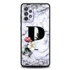 Буквы Цветок Английский Мрамор Чехол для Телефона Для Samsung A17 A07 A55 A35 A25 A15 A05 A33 A31 A23 A21s A13 A41 A73 A53 A51 A71 Чехол
