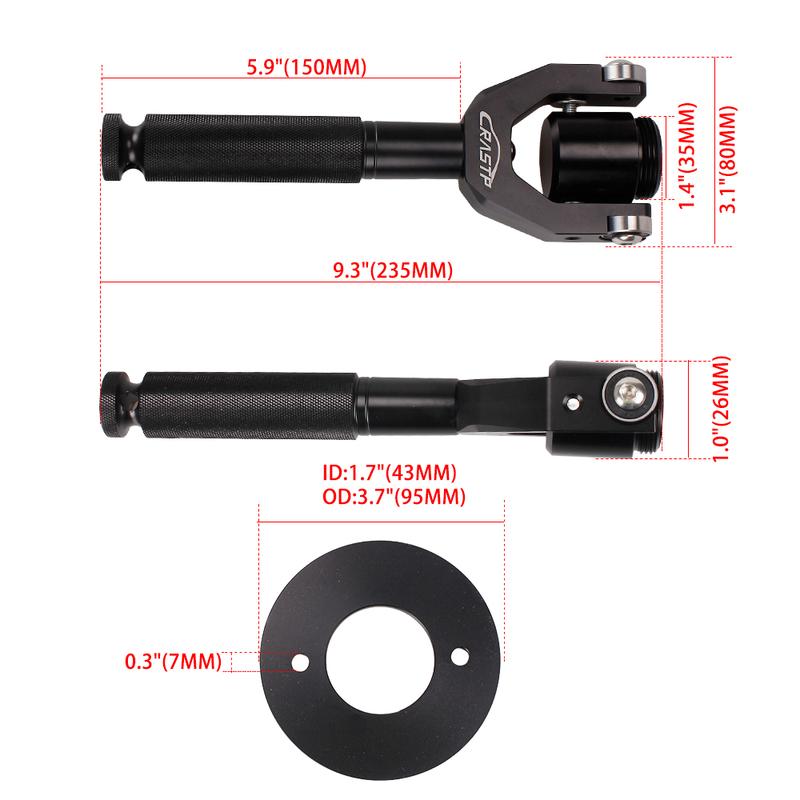 RASTP-New Clutch Removal Kit 2017-2021 Belt Changing Tool 72”/64” Wheel Base Width For Can Am Maverick X3 XRS 72" RS-EM1042